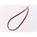 Red  Bamboo Coral Mini Nuggets Necklace